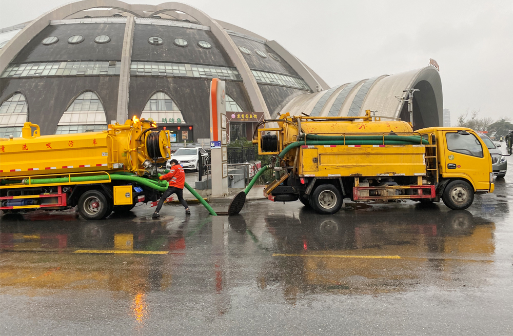 银矿地质商场管道清淤